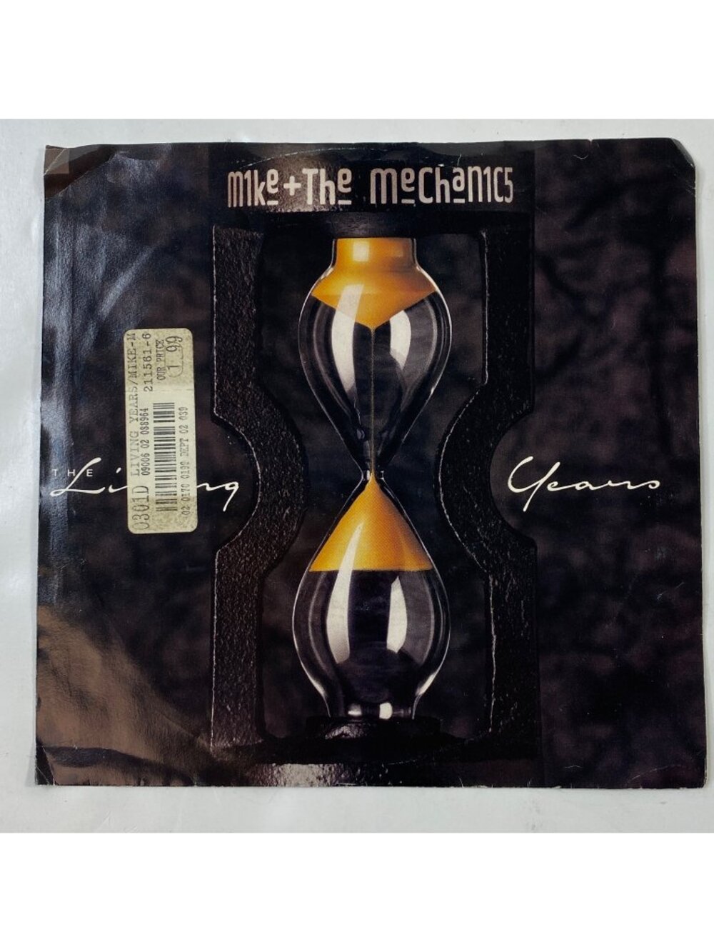 Vintage 45 RPM Vinyl Mike & The Mechanics "The Living Years"/"Too Many Friends"